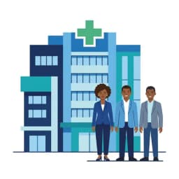 Ilustração plano de saúde Empresarial em Salvador